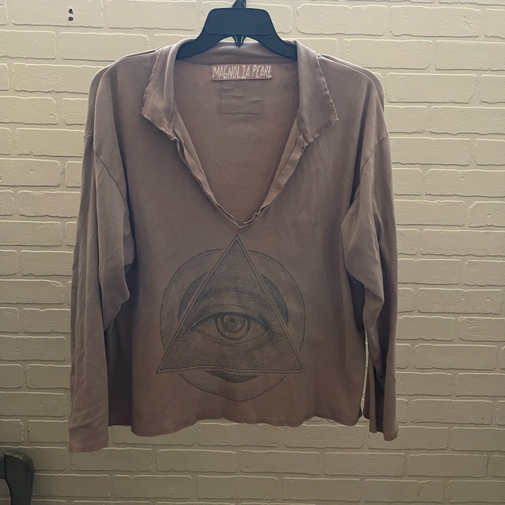 Magnolia Pearl Eye of Eternity Troy Cotton Pullover in Beautiful One Size